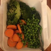 Side of veg  at Yorkshire Bridge Inn in Hope Valley