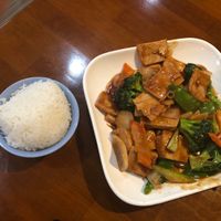 Chicken and veggie  at Good Fortune in Ashburn