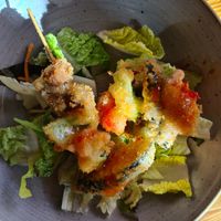 Gemüse in Teigmantel at Lôc Vegan in Mainz