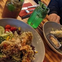 Shrimp Tempura and Summer Rolls at Lôc Vegan in Mainz