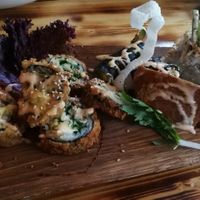 Sushi plate at Lôc Vegan in Mainz