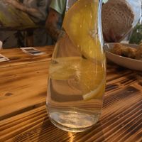 Lemon water  at Lôc Vegan in Mainz