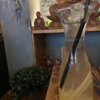Ginger water   at Lôc Vegan in Mainz