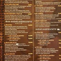 Menu2 at Lôc Vegan in Mainz