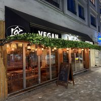 outside #Veganuary at Lôc Vegan in Mainz