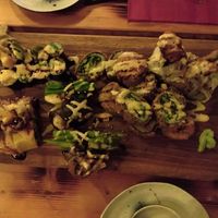 Sushi plate for two people at Lôc Vegan in Mainz