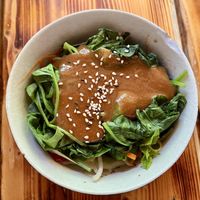 Miso Spinach  at Lôc Vegan in Mainz