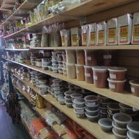 Market at Buna Ethiopian in Los Angeles