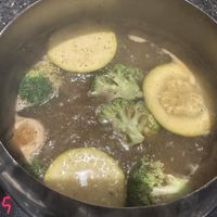 I ended up just throwing a bunch of stuff in the pot and scooping it out lol  at The Melting Pot in Buffalo