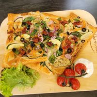 Gemüse Tarte at Centrum Linden in Hannover