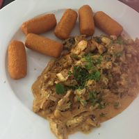 vegan geschnetzeltes  at Centrum Linden in Hannover