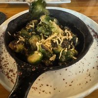 Pan seared Brussels   at 86 Forks Bar + Table in Pensacola
