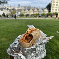 Plantain burritoo  at The Little Chihuahua - Divisadero in San Francisco