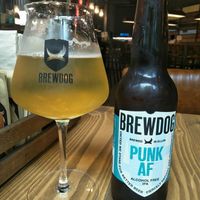Most beers are vegan too. at BrewDog in Shanghai