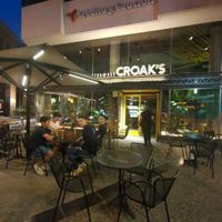 Terrace at Croak's in Girona