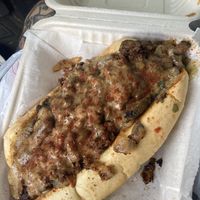   Philly cheese steak   at Philly Vegan in Richmond