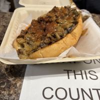 Philly cheesesteak   at Philly Vegan in Richmond
