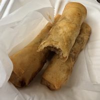 Apple pie egg rolls   at Philly Vegan in Richmond