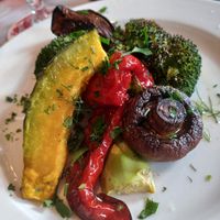 Grilled vegetables at Villa Augustus in Dordrecht