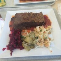 Baked lentil roast, also awesome :) at BioWay - Waly Jagiellonskie in Gdansk