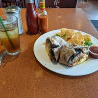 Soy Chorizo Burrito at The Mission in San Diego