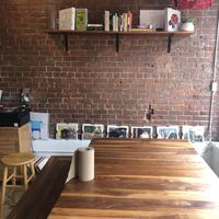 Inside at Chez Zac Pizzeria in Montreal