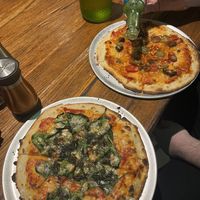 Le mile end et le diablo  at Chez Zac Pizzeria in Montreal