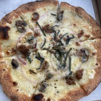 The Lisa Simpsonn  at Chez Zac Pizzeria in Montreal