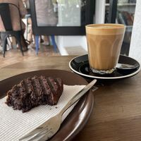 Blueberry and coconut bread  at Origin Espresso in Port Douglas