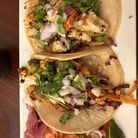 Veggie tacos   at Chak Balam Mexican Restaurant in Torrey