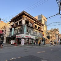 On the second floor of this building   at Breaghetti Itaewon in Seoul