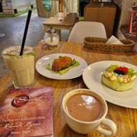 New Year's special menu at Veggie Bar in Minsk