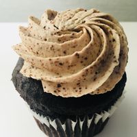Cookie cream cupcake at Blossom Du Jour - Chelsea in New York City
