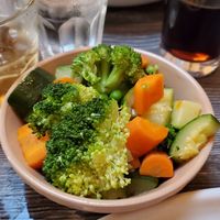 Seasonal veg at Castle Bistro in Londonderry