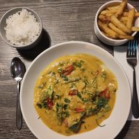 Curry at Castle Bistro in Londonderry