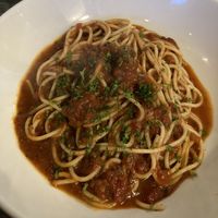 Sundried tomato linguine  at Castle Bistro in Londonderry