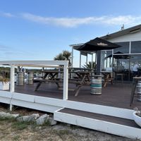 Great verandah   at The Surfside in Beaumaris