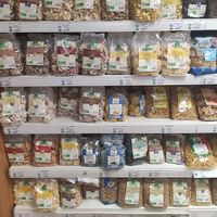 Pastas at La Vie Saine in Bordeaux