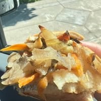 Vegan Pastie   at Miners Pasties and IceCream in Munising