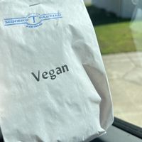 Vegan Pastie   at Miners Pasties and IceCream in Munising