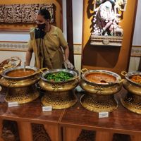 Lunch buffet at Annalakshmi in Kuala Lumpur