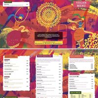 Vegan Menu May 2021 at Indian Tiffin Room in Cheadle