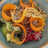 Buddha bowl at Resto Bar Taraca in Kotor