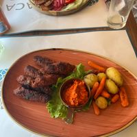 Vegan cevapi at Resto Bar Taraca in Kotor