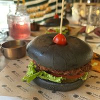 Very good vegan burger   at Resto Bar Taraca in Kotor