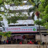 Closer at Gandhi's Vegetarian Restaurant in Kuala Lumpur