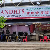 Closer at Gandhi's Vegetarian Restaurant in Kuala Lumpur