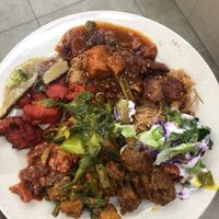 buffet  at Gandhi's Vegetarian Restaurant in Kuala Lumpur