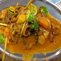 Mushrooms at Gandhi's Vegetarian Restaurant in Kuala Lumpur