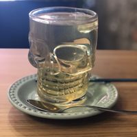 Lime tea at Coco y El Alacrán Café in Puebla